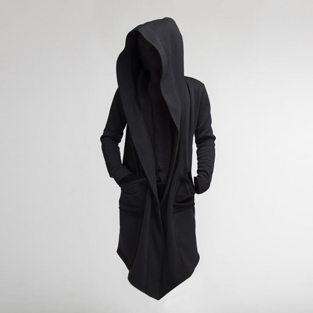 Street Fashion Jacket Men - Fashionable Trench Coat Warm Leisure Men