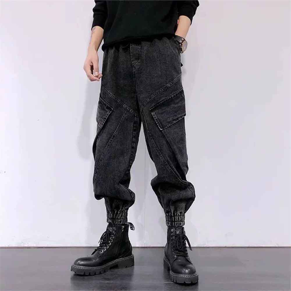 Street Fashion Trend 2025 - 2025 Winter New Men's Solid Color