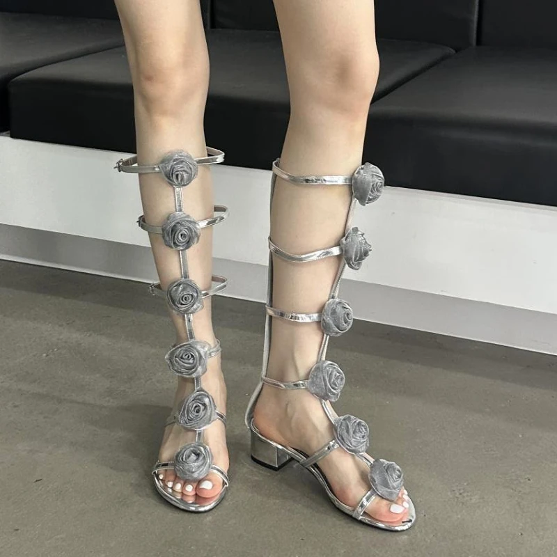 Flower Fashion Hollow Boots Sa – Street Fashion Brand recenzja i cena