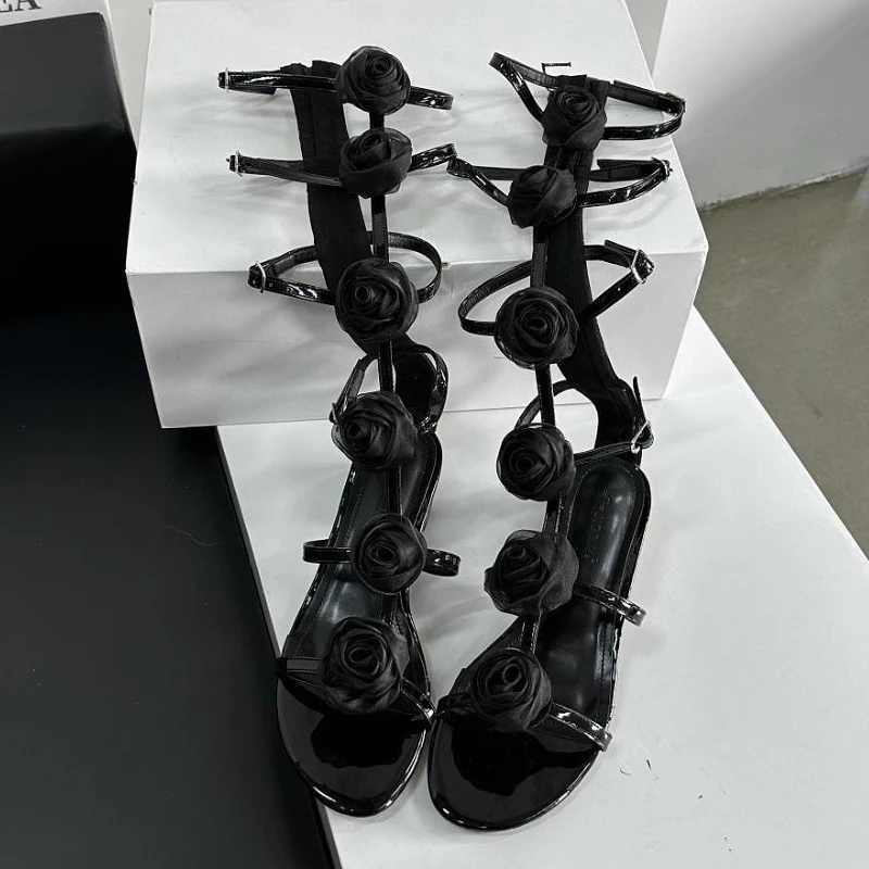 Flower Fashion Hollow Boots Sa – Street Fashion Brand recenzja i cena