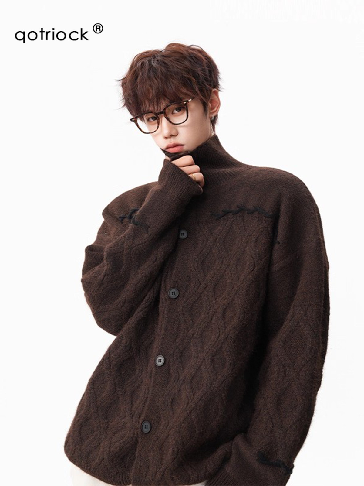Fur Collar Pullovers Boys	 Men – Street Fashion Brand Logo recenzja i cena