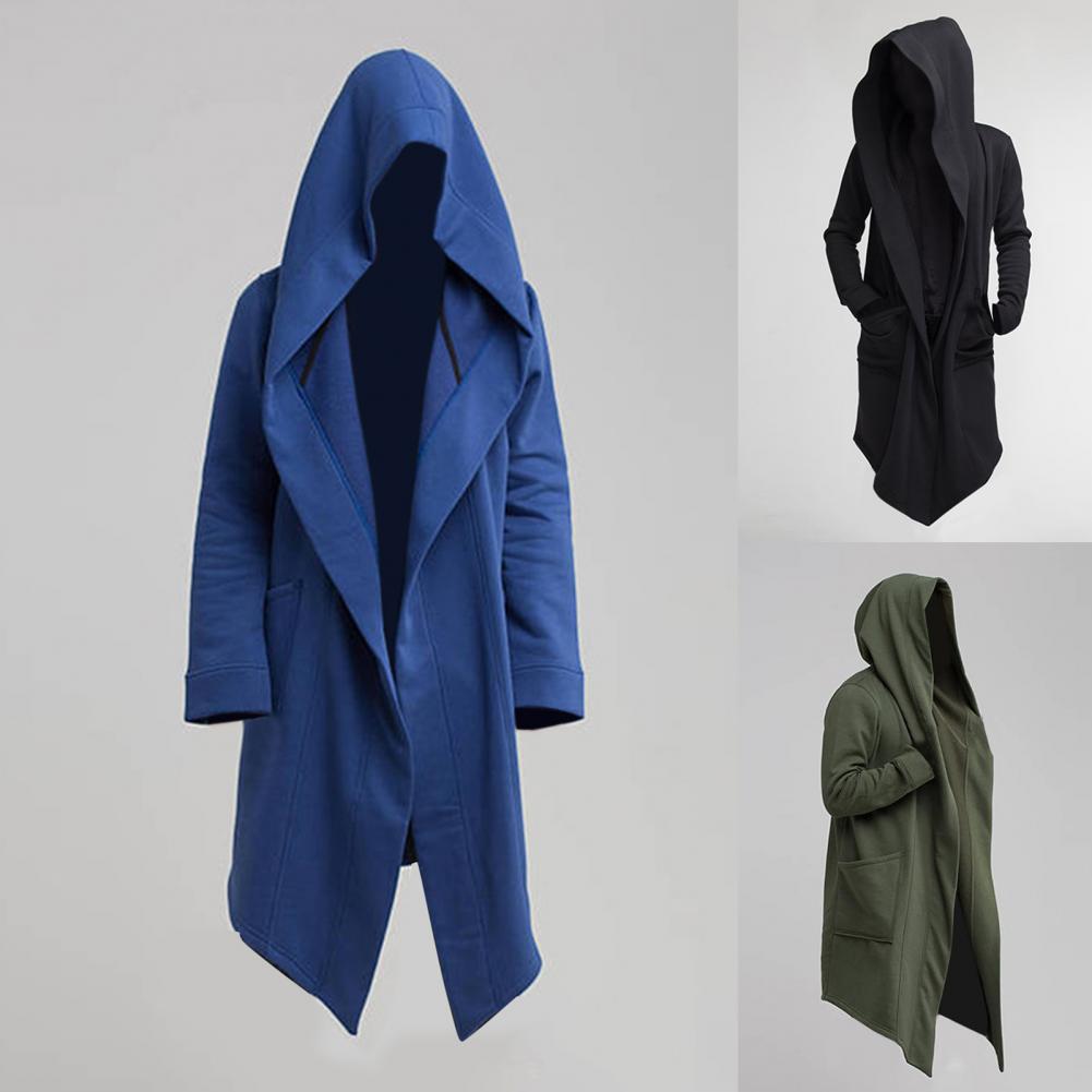 Fashionable Trench Coat  Warm  – Street Fashion Jacket Men recenzja i cena