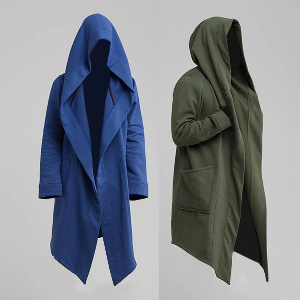 Fashionable Trench Coat  Warm  – Street Fashion Jacket Men recenzja i cena