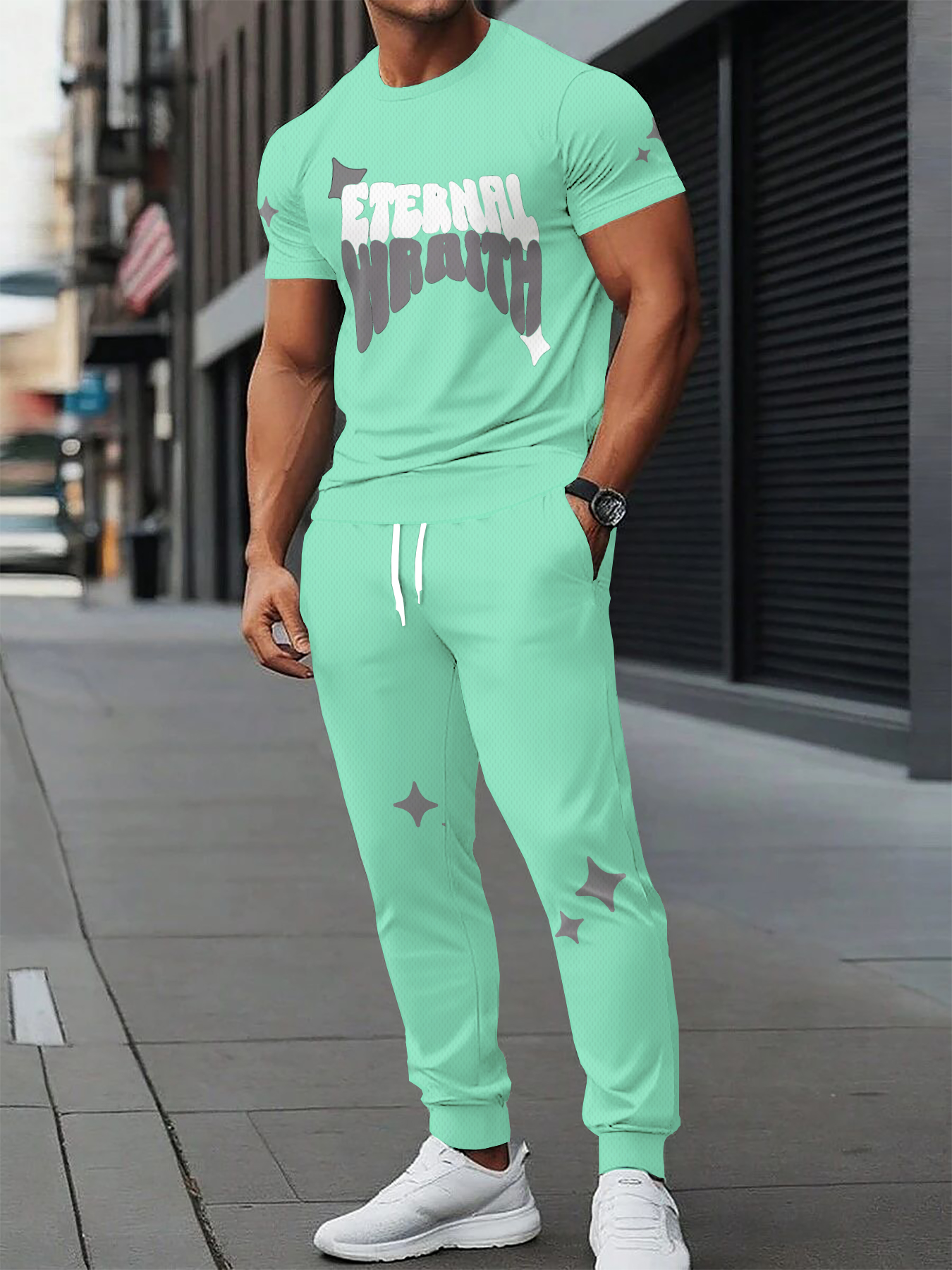 2026 Summer New Men's Short-Sl – Street Fashion Summer 2026 recenzja i cena