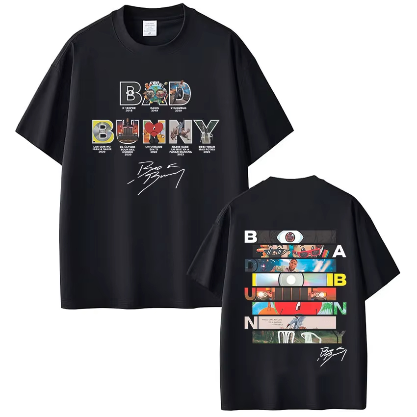 Rap Singer Bad Bunny Album Cov – Street Fashion Photo recenzja i cena