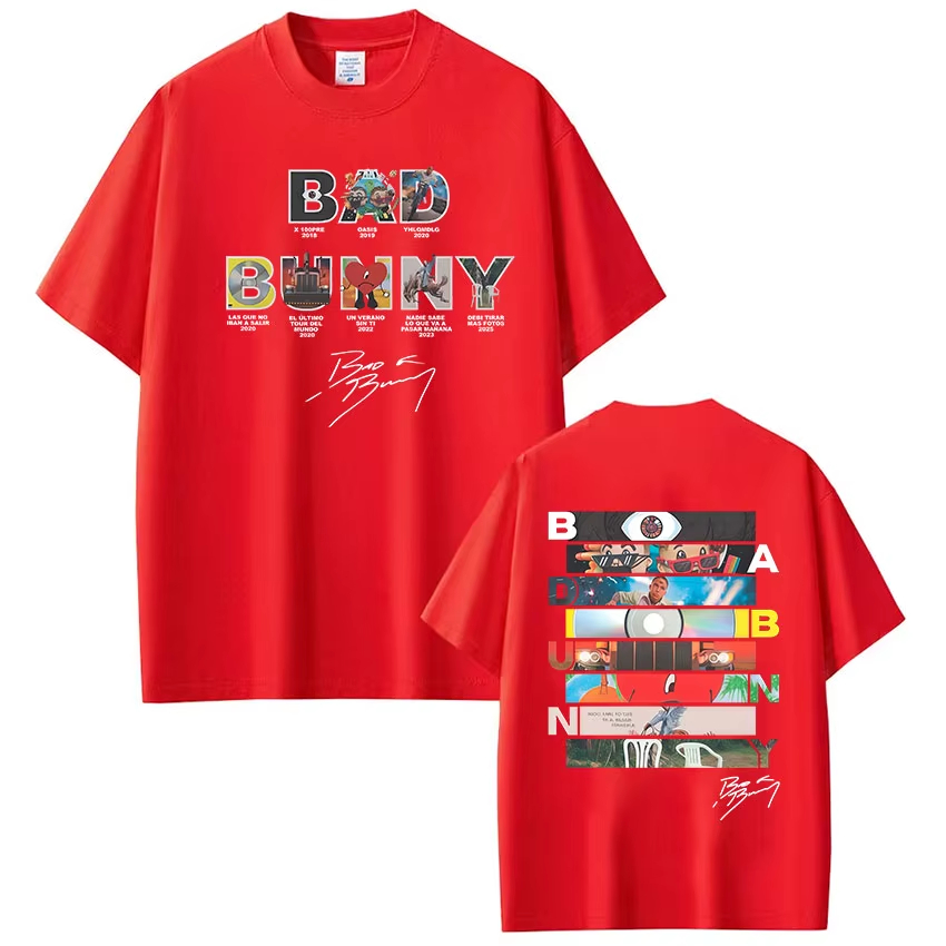 Rap Singer Bad Bunny Album Cov – Street Fashion Photo recenzja i cena