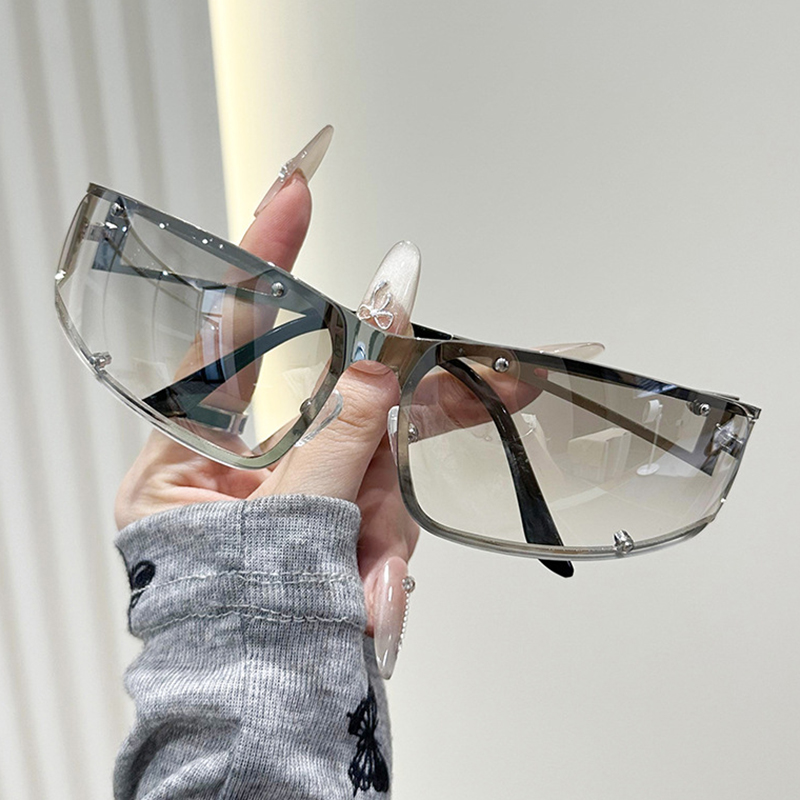 Women's Fashion Hollow Sunglas – Street Fashion Photo recenzja i cena