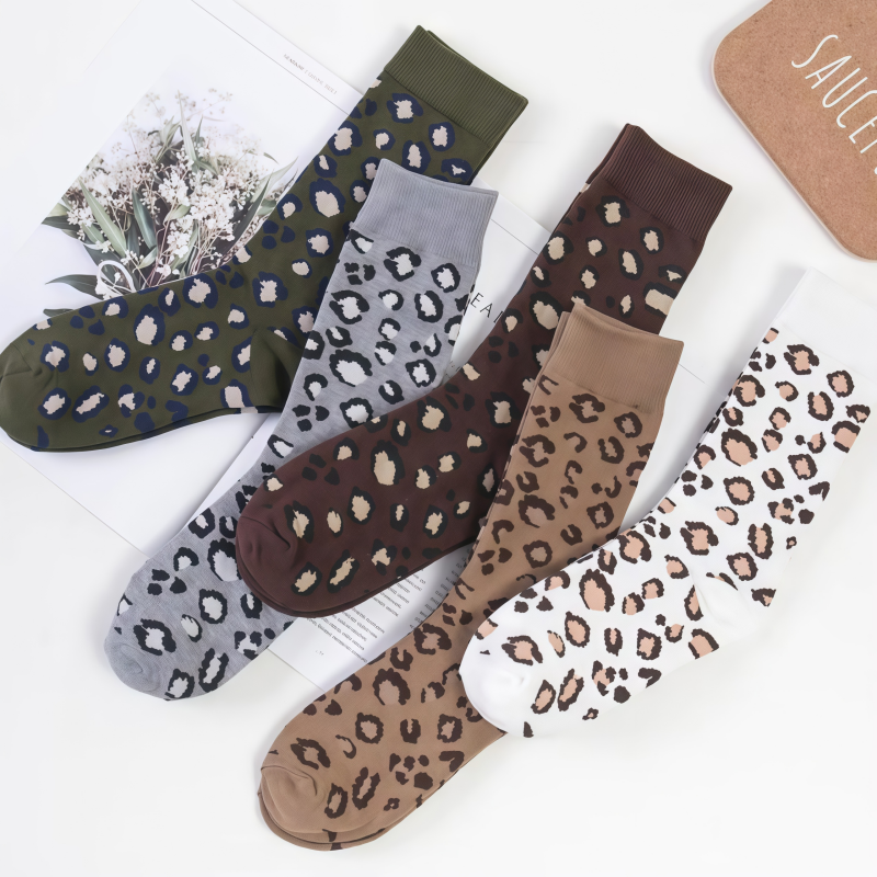 1 3 5 Pairs Fashion Leopard Pr – Street Fashion Youtube recenzja i cena