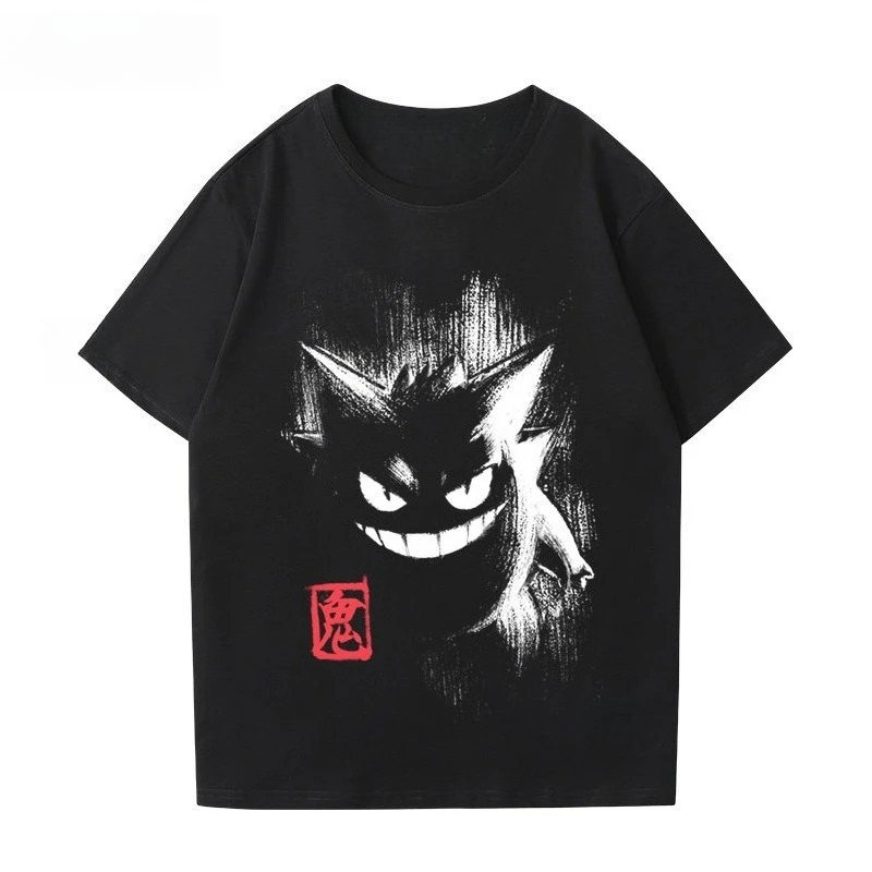 Pokémon Gengar Printing Tee Co – Street Fashion Of Japan recenzja i cena