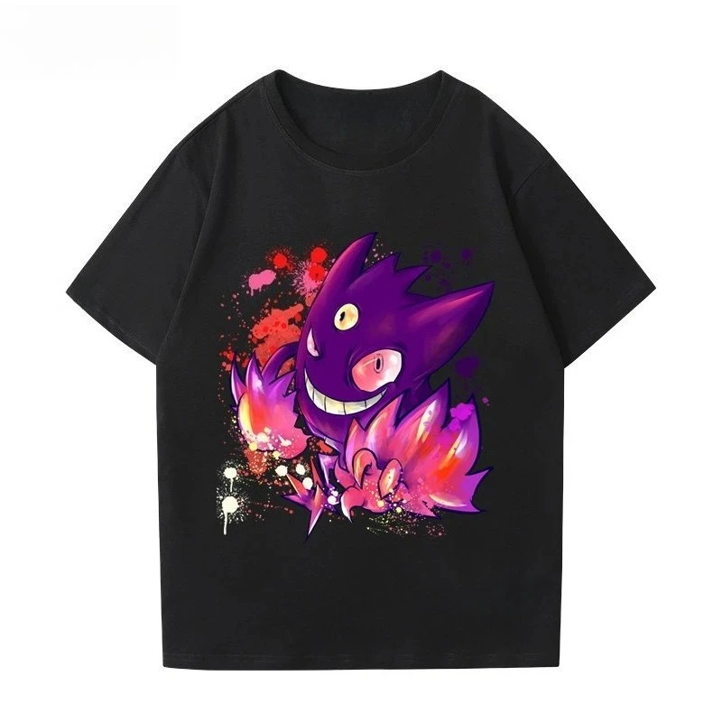 Pokémon Gengar Printing Tee Co – Street Fashion Of Japan recenzja i cena