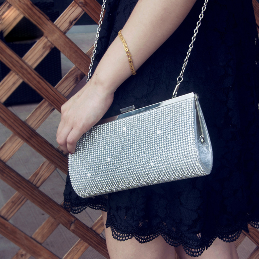 Chain Women Evening Bag Clip S – Street Fashion Photo recenzja i cena