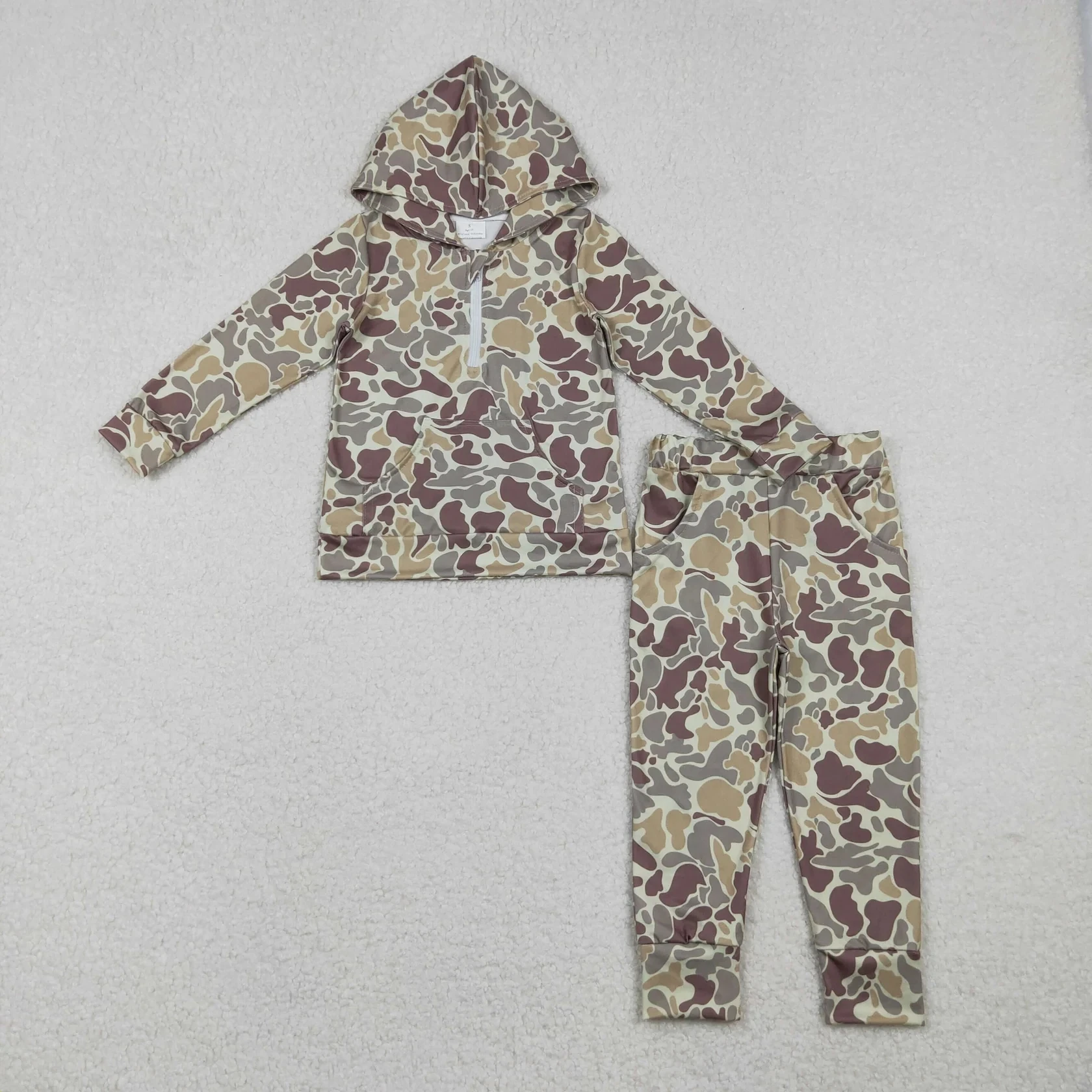 Wholesale Baby Boy Kids Outfit – Camo Pattern Set recenzja i cena