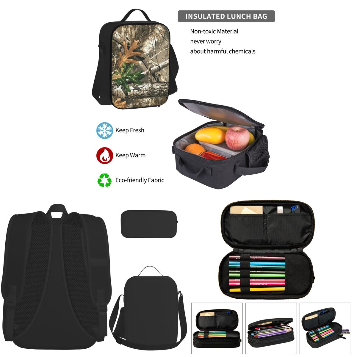 Camouflage Real Tree Realtree  – Camo Pattern Set recenzja i cena