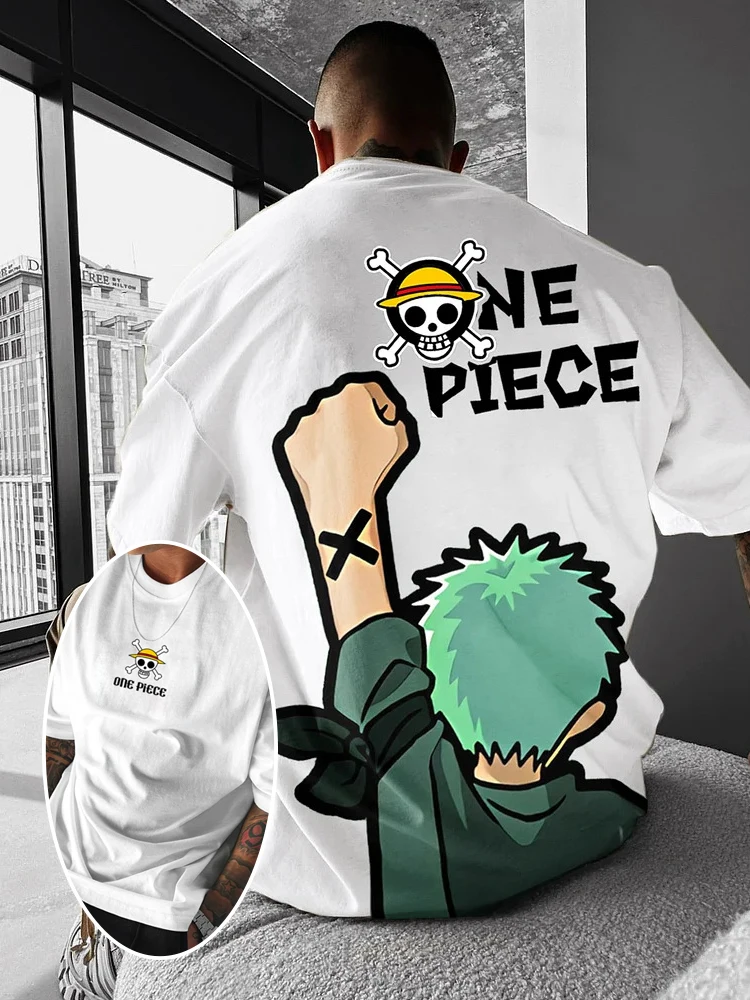 ONE PIECE Luffy Zoro 2025 Summ – Street Fashion Trend 2025 recenzja i cena