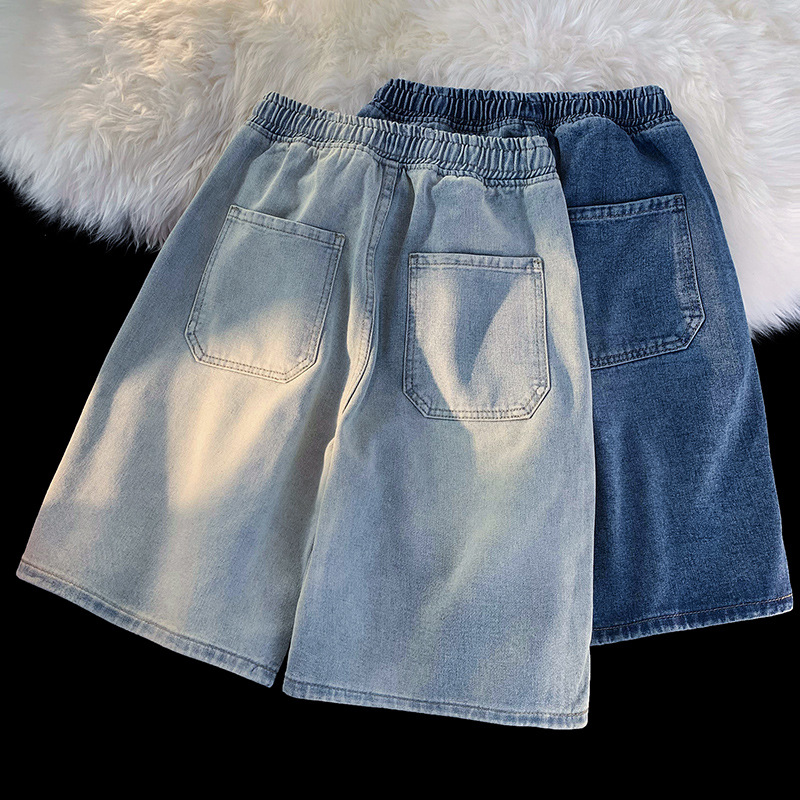 Baggy Jeans Shorts for Men Cas – Street Fashion Hip Hop recenzja i cena