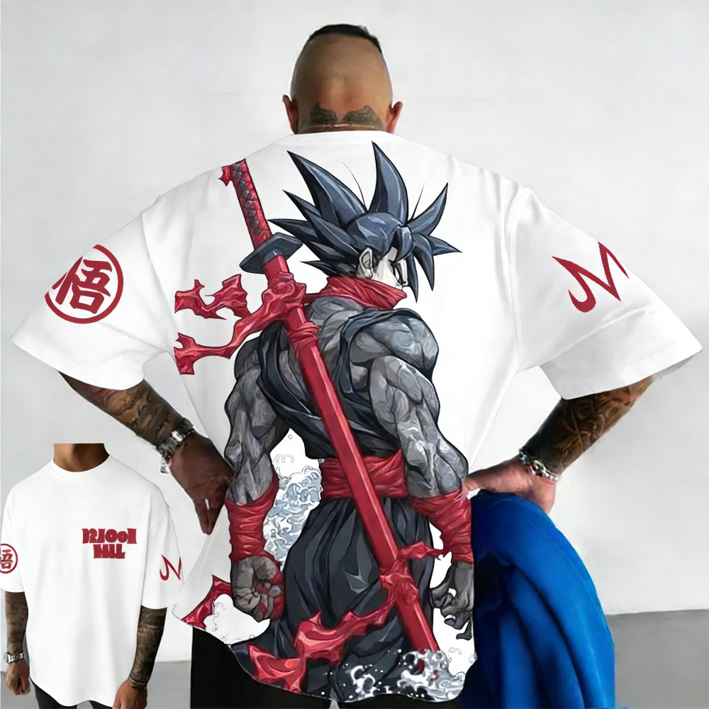 Plus Size Dragon Ball Summer A – Street Fashion Of Japan recenzja i cena