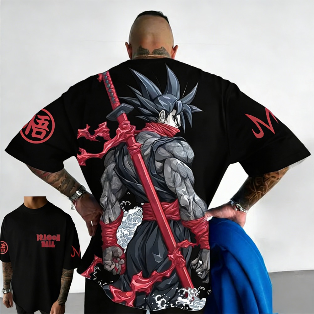 Plus Size Dragon Ball Summer A – Street Fashion Of Japan recenzja i cena