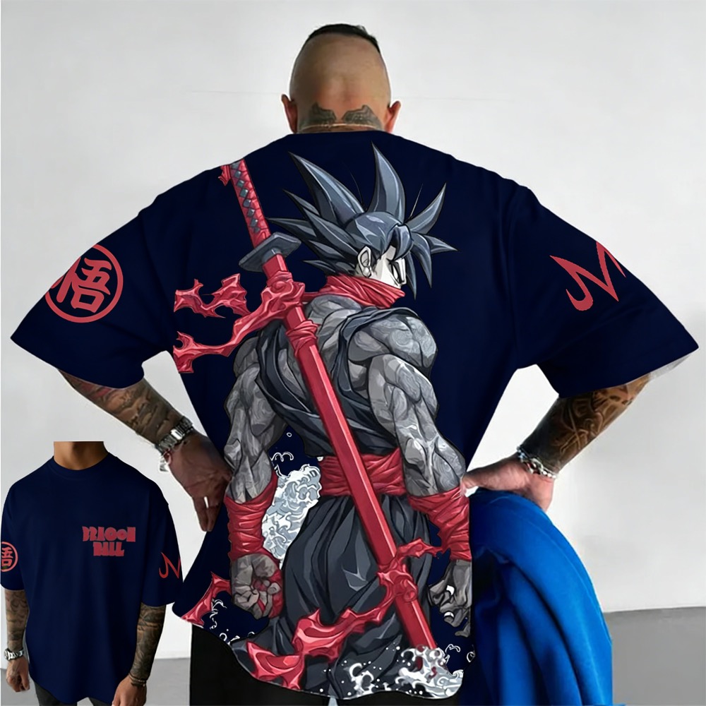Plus Size Dragon Ball Summer A – Street Fashion Of Japan recenzja i cena