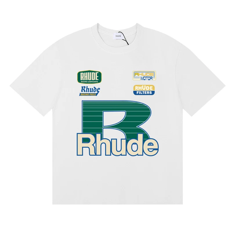 Fashionable Brand Rhude T-shir – Street Fashion Brand Logo recenzja i cena