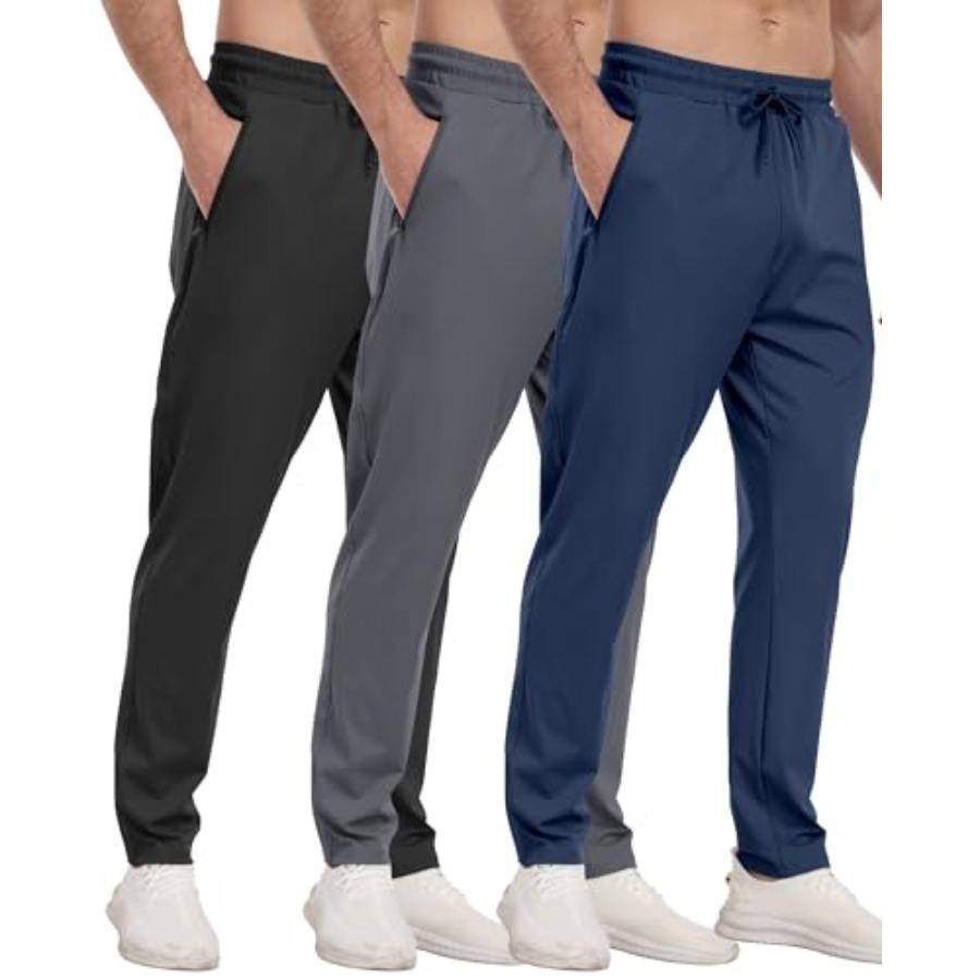 3 Pack Mens Athletic Sweatpant – Running Pant Jogger recenzja i cena