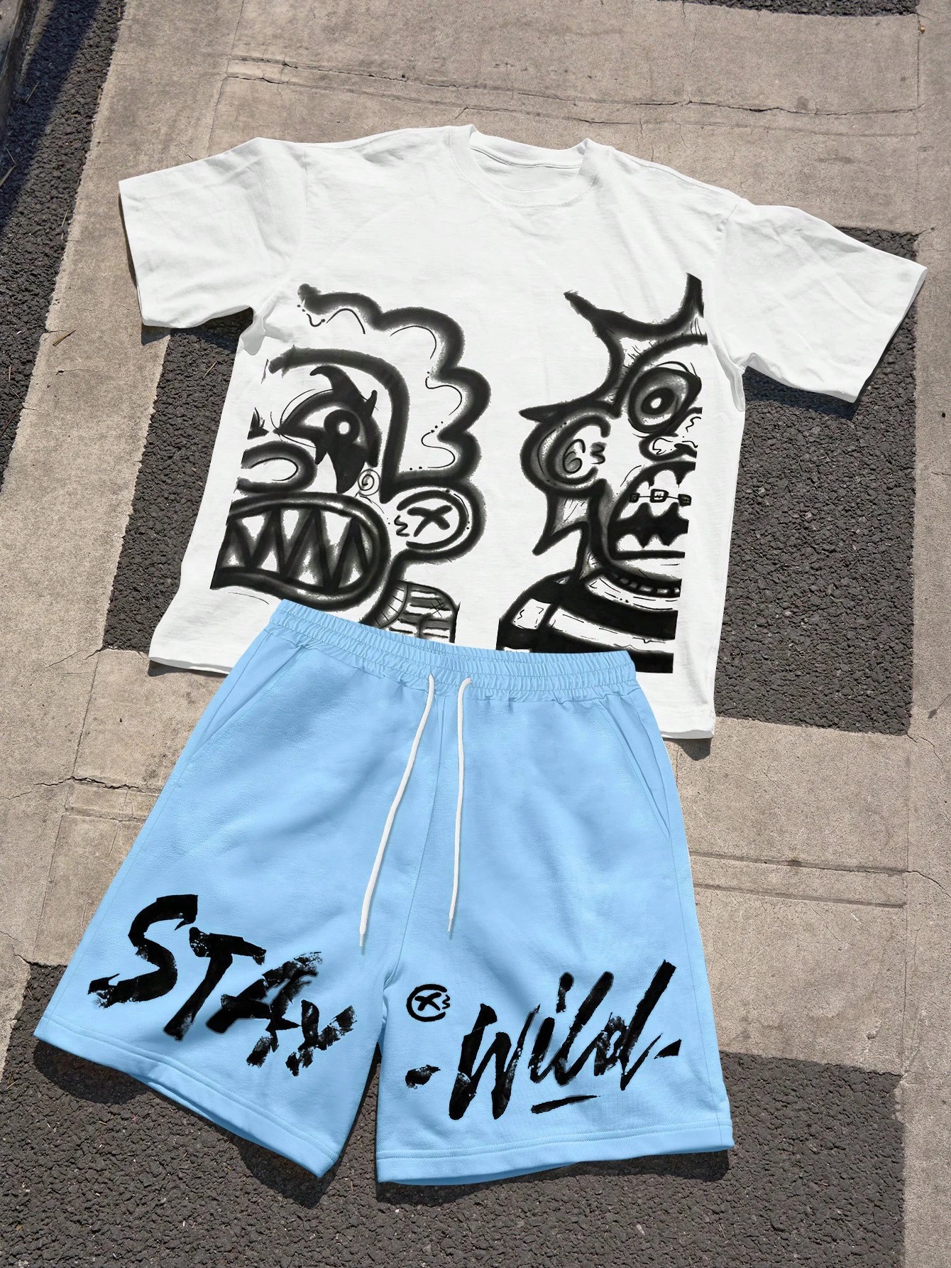 2026 Summer New Men's Short-Sl – Street Fashion Summer 2026 recenzja i cena
