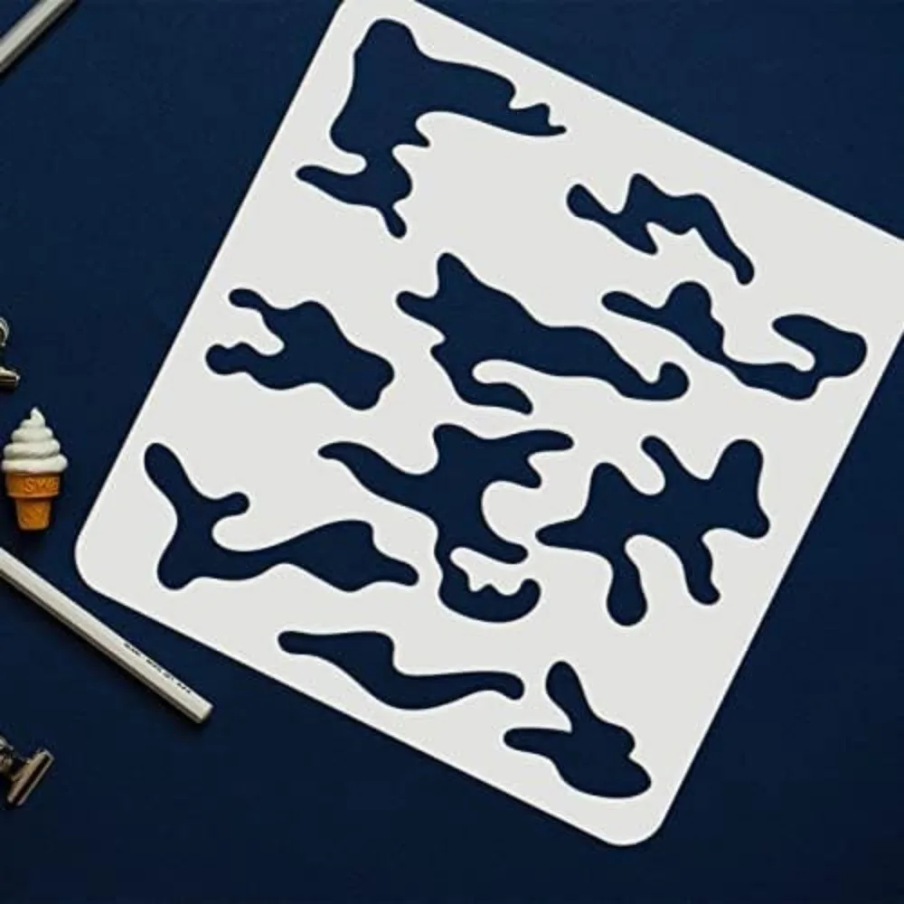 3 pcs Camo Stencil Kit 11.8x11 – Camo Pattern Set recenzja i cena