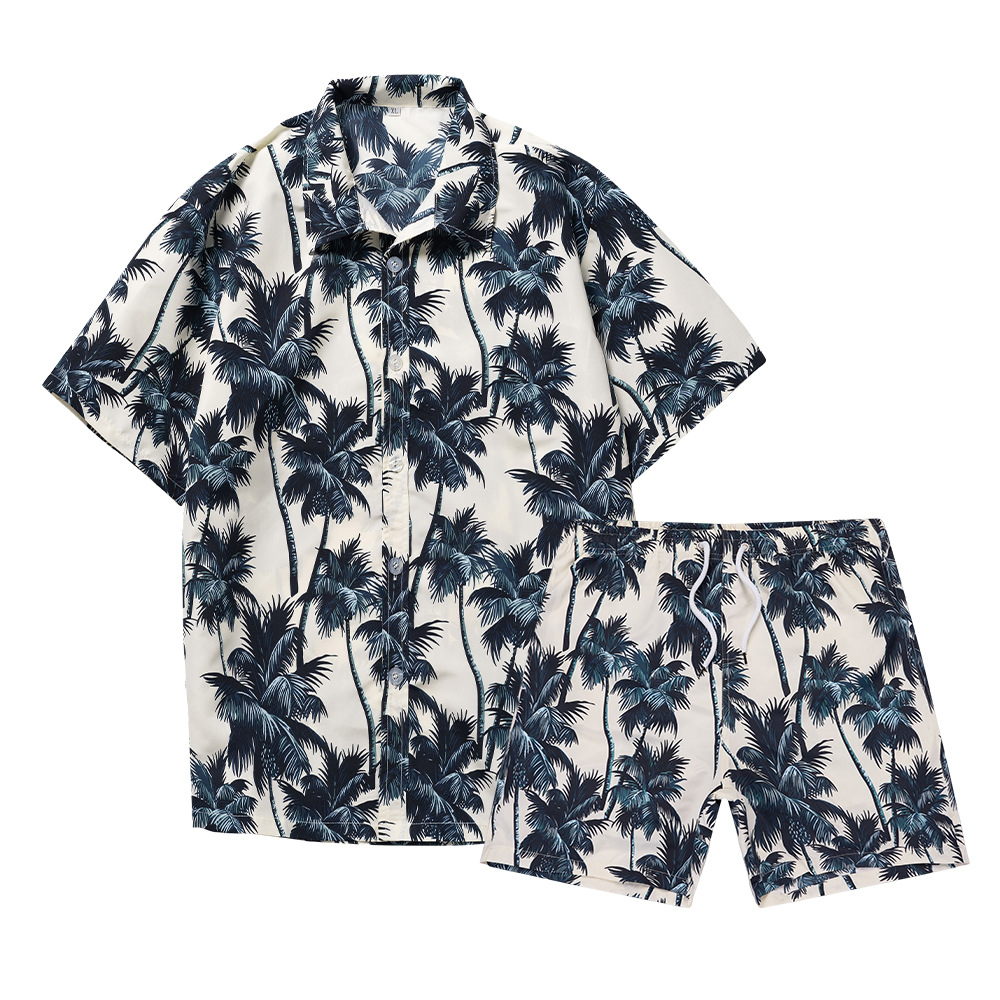 Hawaiian Coconut Tree 3D Print – Street Fashion Male recenzja i cena