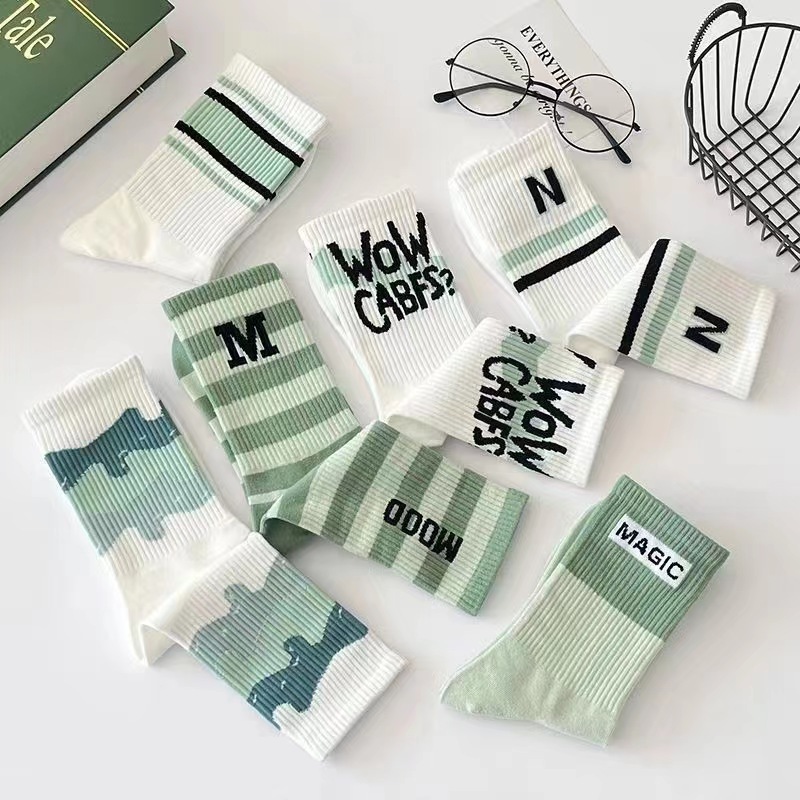 3/7 Pairs Women Striped Printe – Street Fashion Youtube recenzja i cena