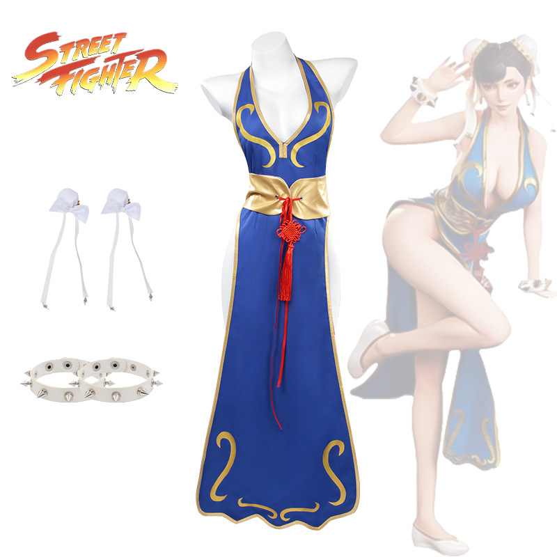 New Street Fighter Chunli cosp – Street Fashion Anime recenzja i cena