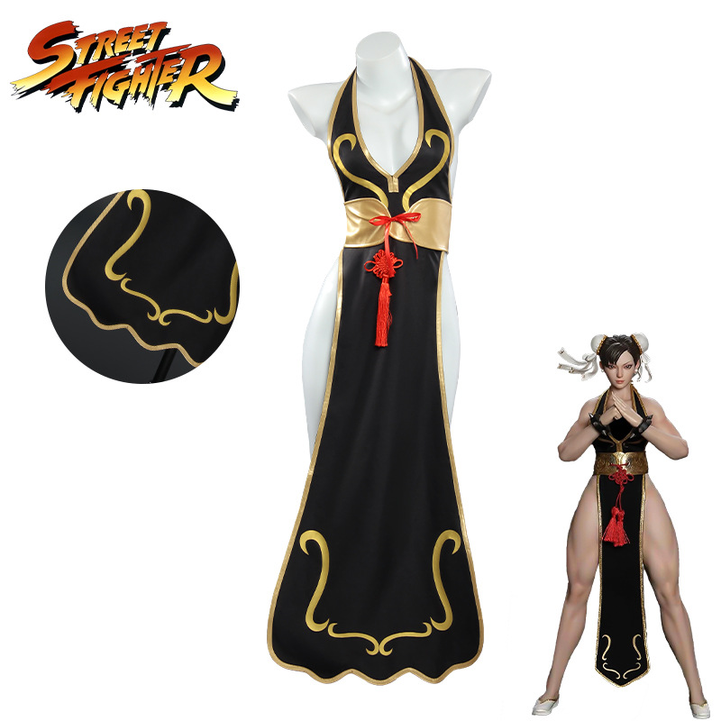 New Street Fighter Chunli cosp – Street Fashion Anime recenzja i cena