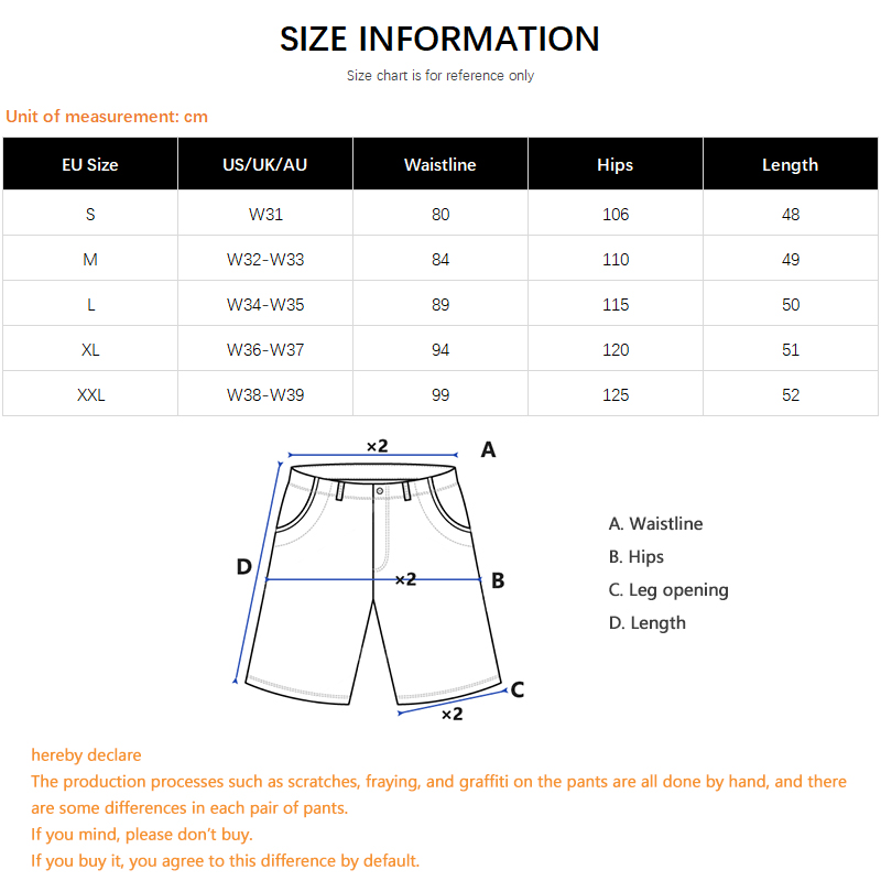 Hip-Hop Streetwear Men's Denim – Street Fashion Hip Hop recenzja i cena