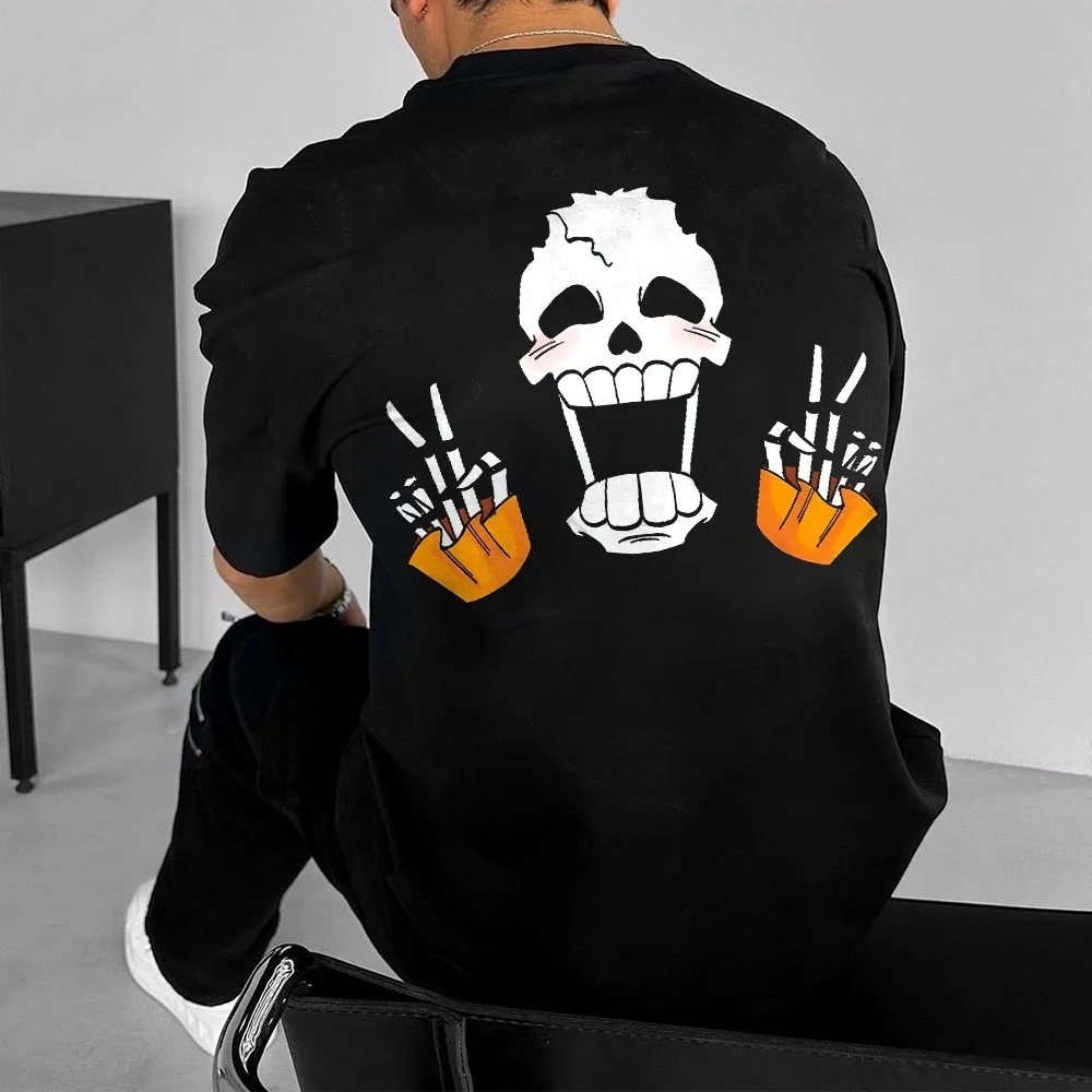 One Piece Summer Men's T-shirt – Street Fashion Anime recenzja i cena