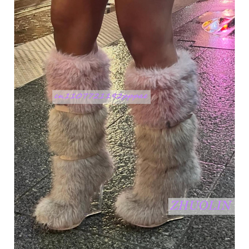 Winter Gradient Furry Transpar – Street Fashion Runway recenzja i cena