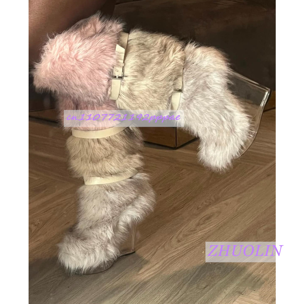Winter Gradient Furry Transpar – Street Fashion Runway recenzja i cena