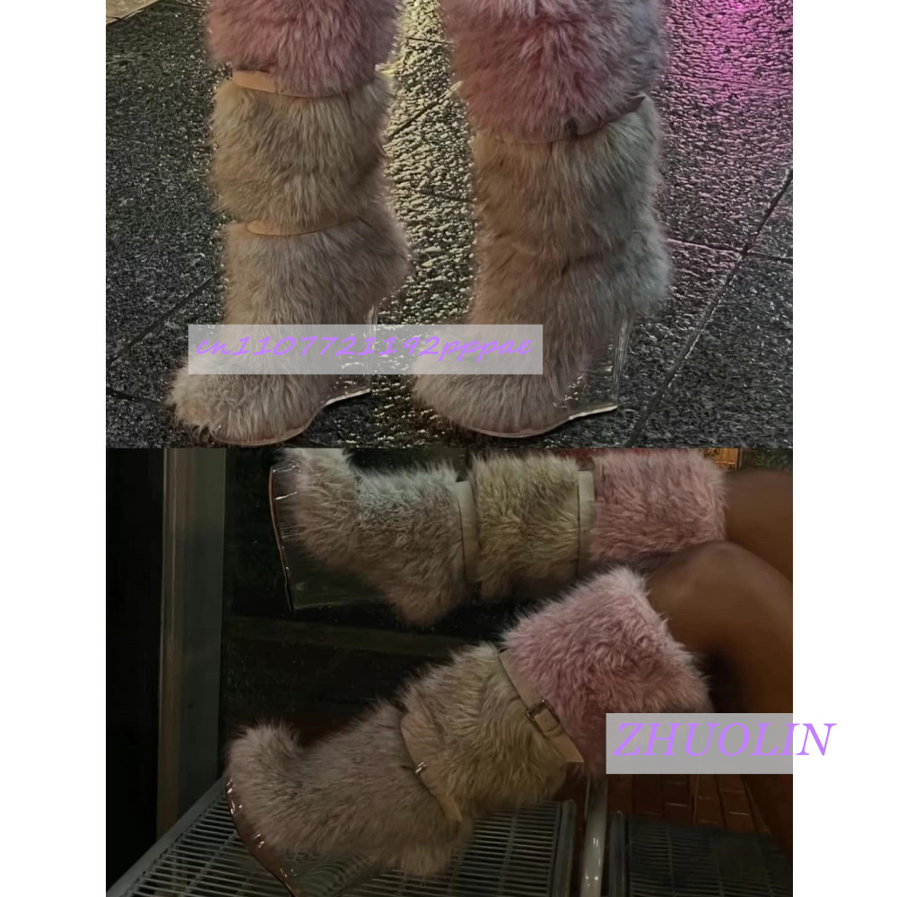 Winter Gradient Furry Transpar – Street Fashion Runway recenzja i cena