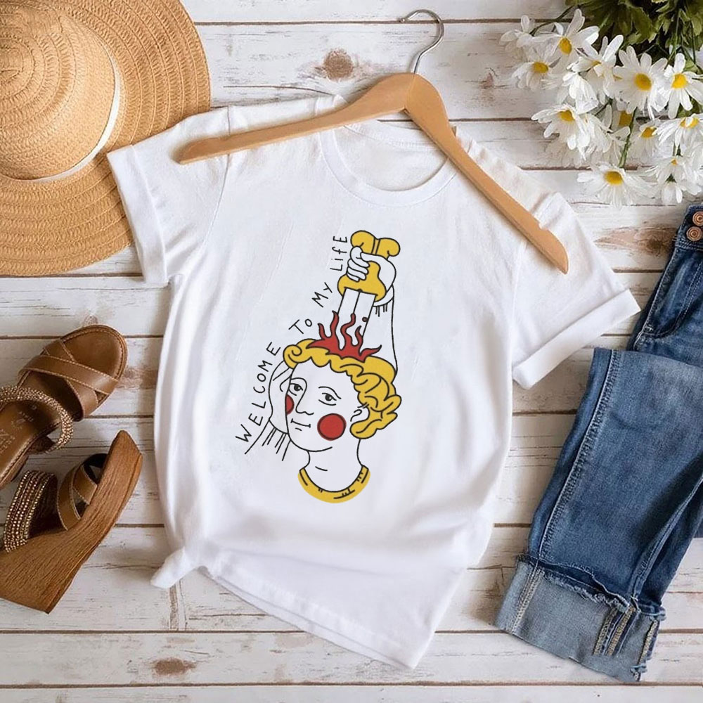 Medieval Art T-shirt Welcome T – Street Fashion History recenzja i cena