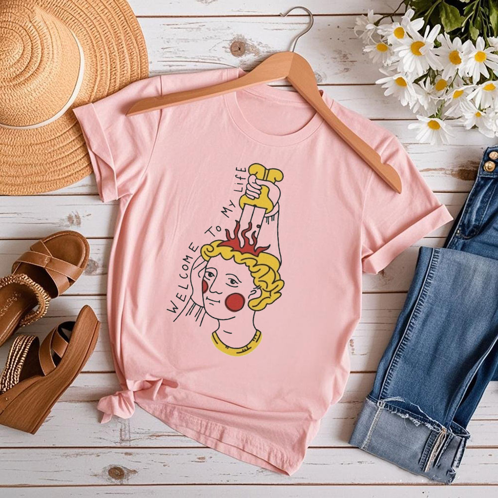 Medieval Art T-shirt Welcome T – Street Fashion History recenzja i cena