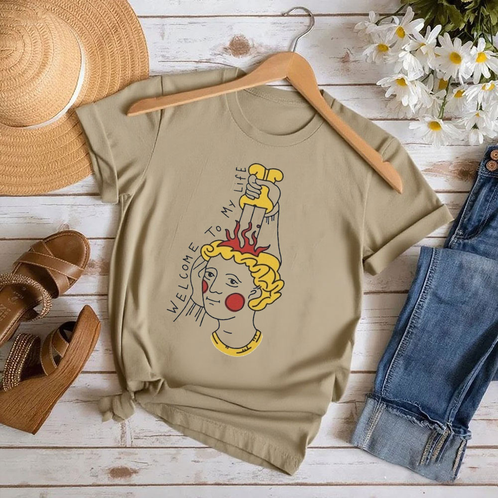 Medieval Art T-shirt Welcome T – Street Fashion History recenzja i cena