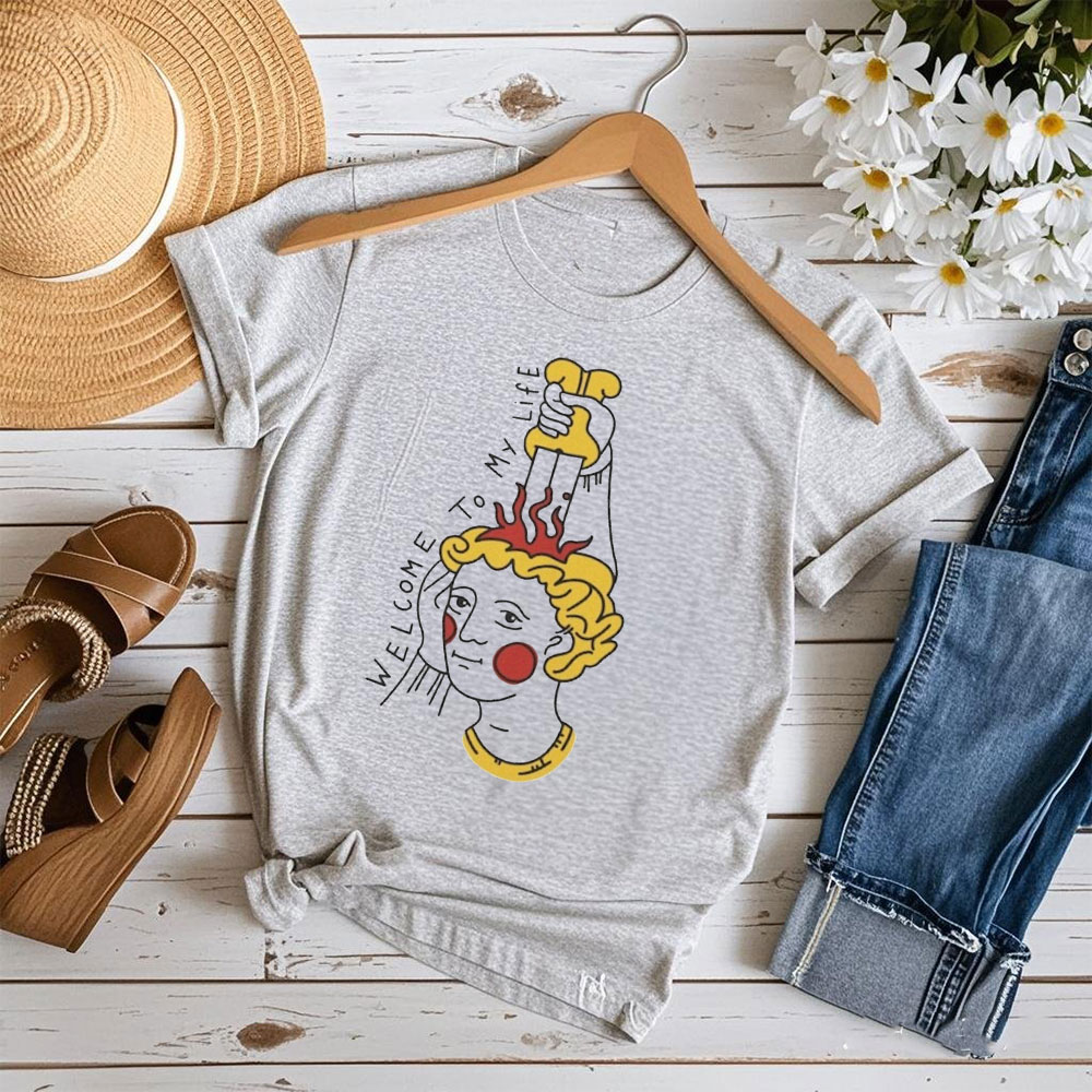 Medieval Art T-shirt Welcome T – Street Fashion History recenzja i cena