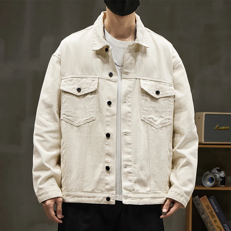 2025 Fall Men's Clothing Workw – Street Fashion Jacket Men recenzja i cena