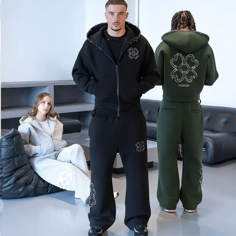 Spring Autumn Oversized 4 Leaf – Street Fashion Male recenzja i cena