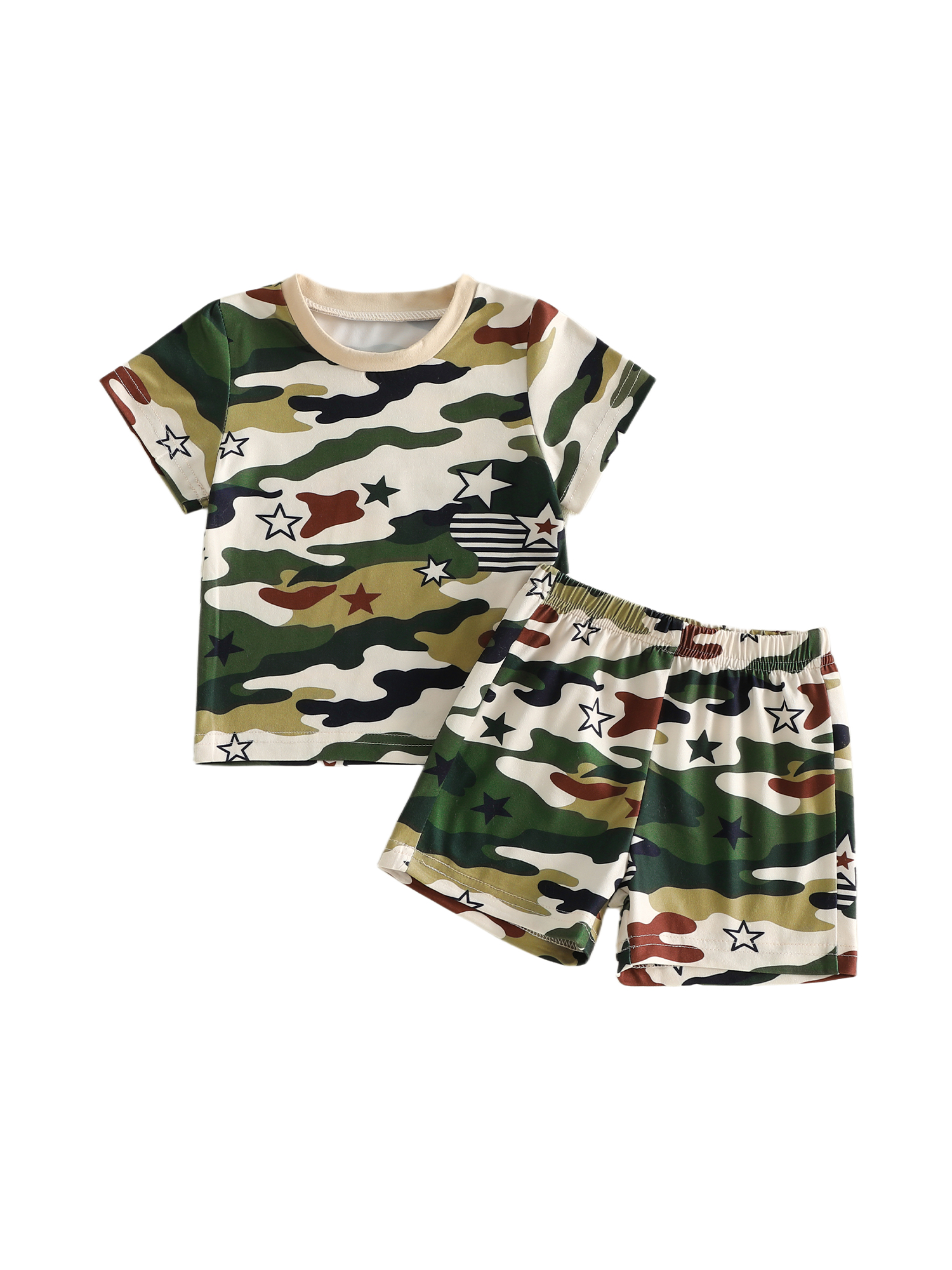 Adorable Infant Boys Stylish C – Camo Pattern Set recenzja i cena