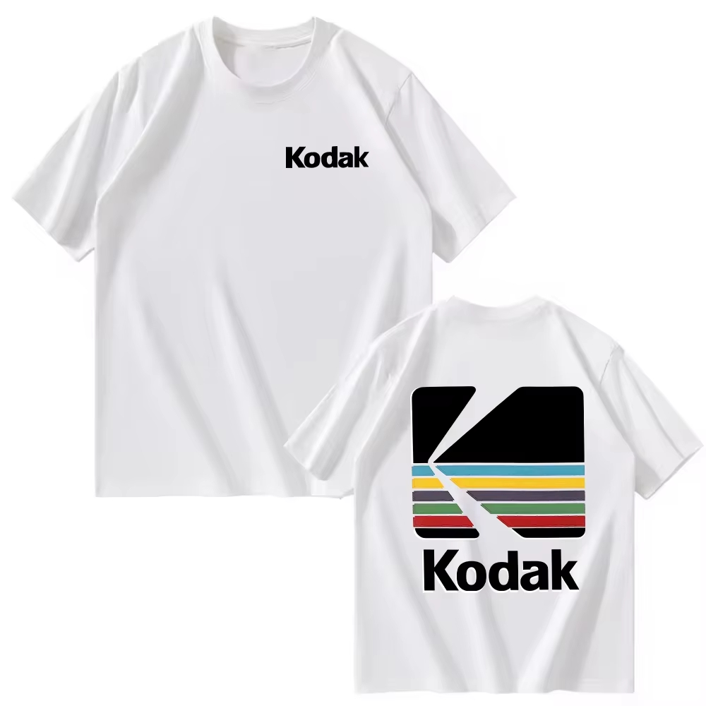 Kodak brand logo printed patte – Street Fashion Brand Logo recenzja i cena