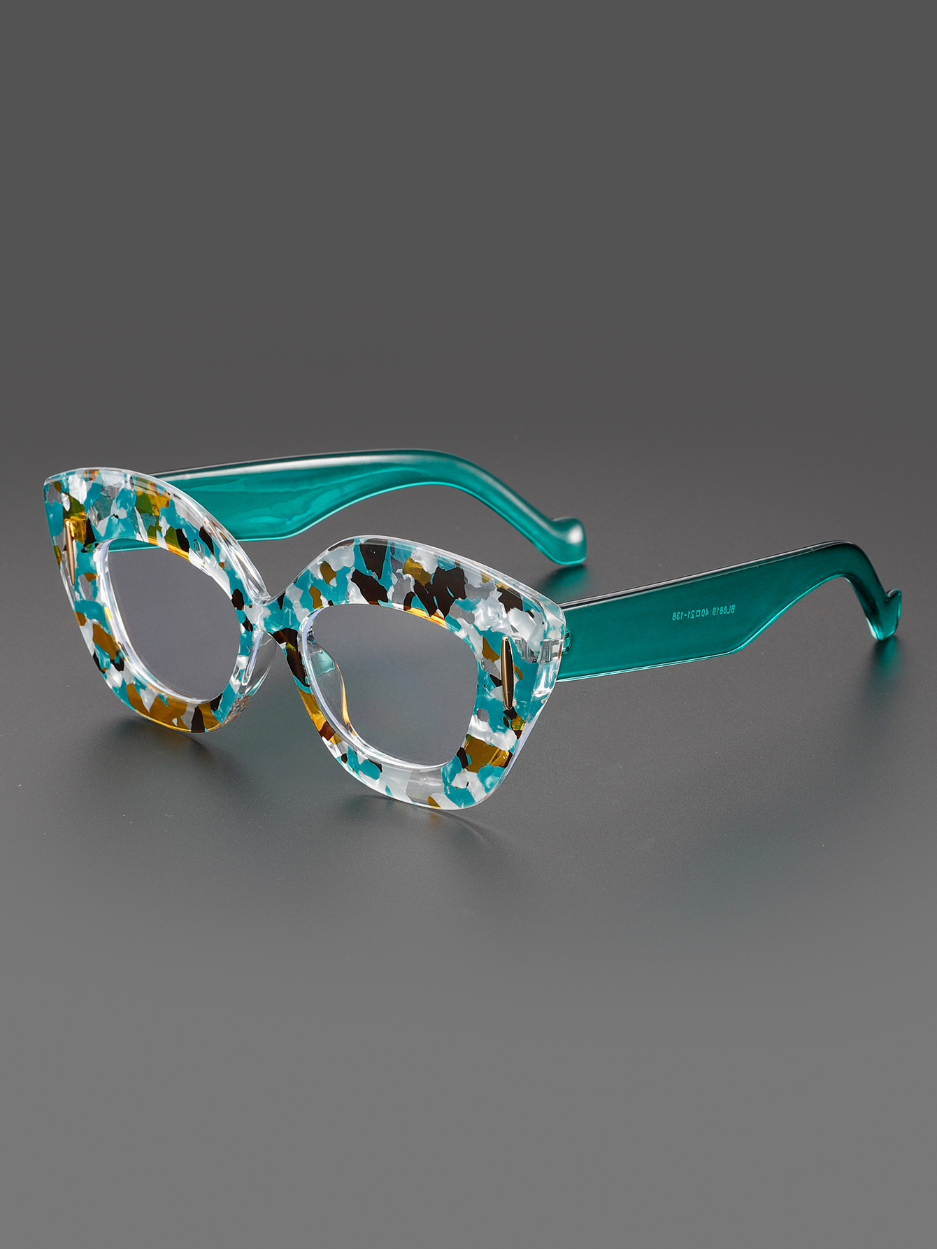 Large Frame Cat-Eye Floral Gla – Street Fashion Runway recenzja i cena