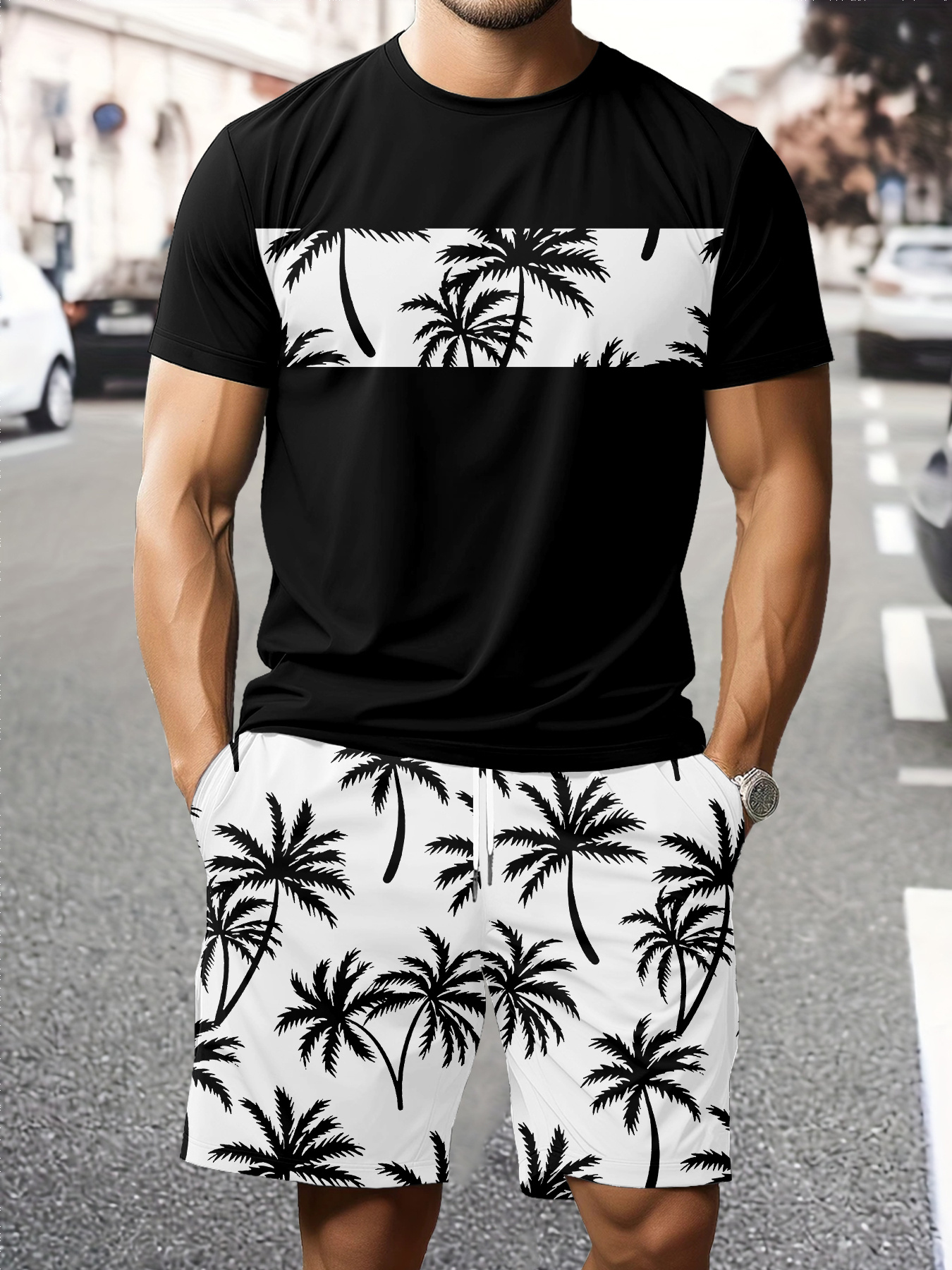 2026 Summer Fashion T-Shirt an – Street Fashion Male recenzja i cena