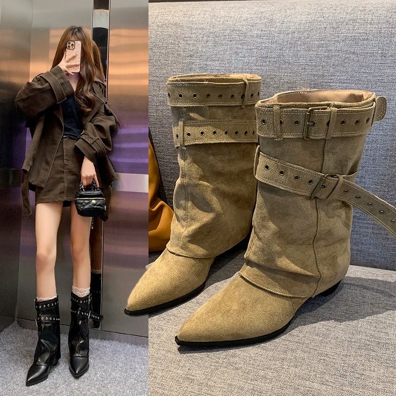 2025 Pointed Toe Women's Winte – Street Fashion Trend 2025 recenzja i cena