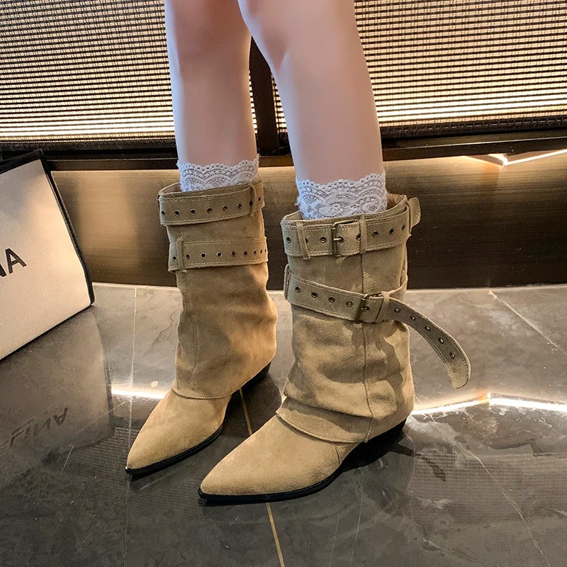 2025 Pointed Toe Women's Winte – Street Fashion Trend 2025 recenzja i cena