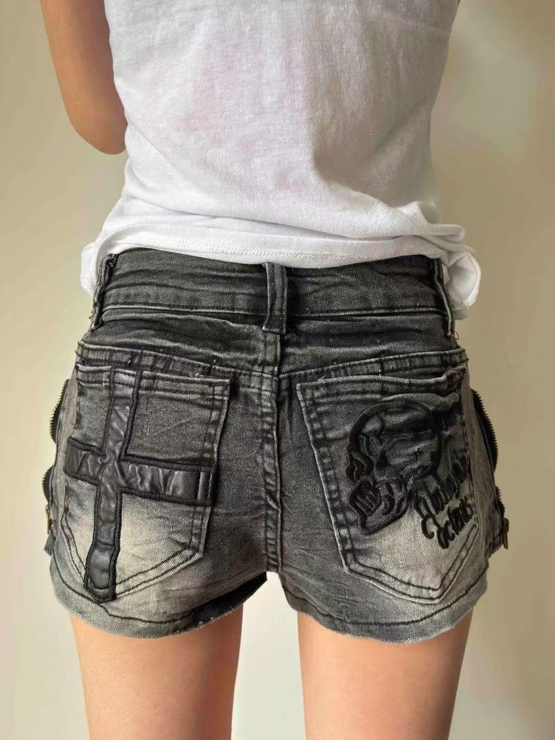 Summer Women's American Retro  – Street Fashion Denim recenzja i cena