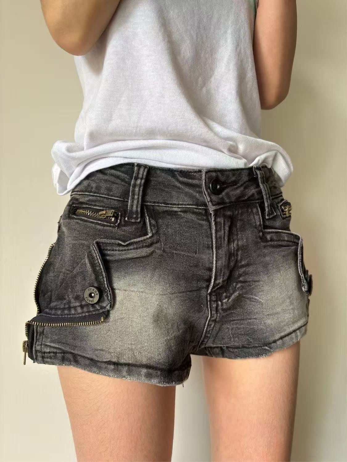 Summer Women's American Retro  – Street Fashion Denim recenzja i cena