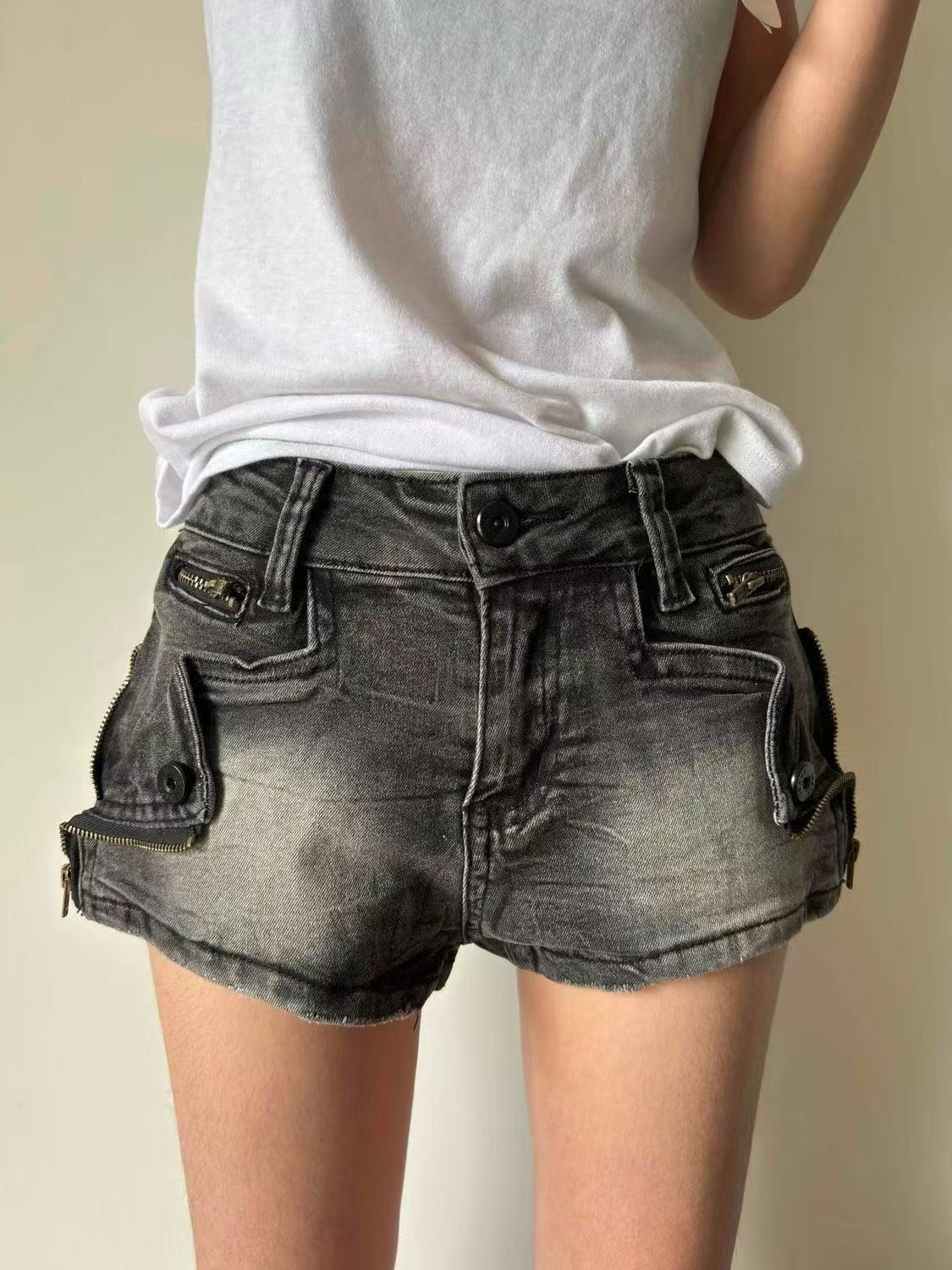 Summer Women's American Retro  – Street Fashion Denim recenzja i cena